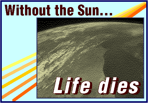 Earth Dies without Sun